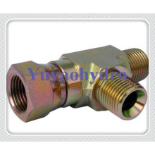 UK Hydraulic Yellow Zinc Plated Tube Fittings